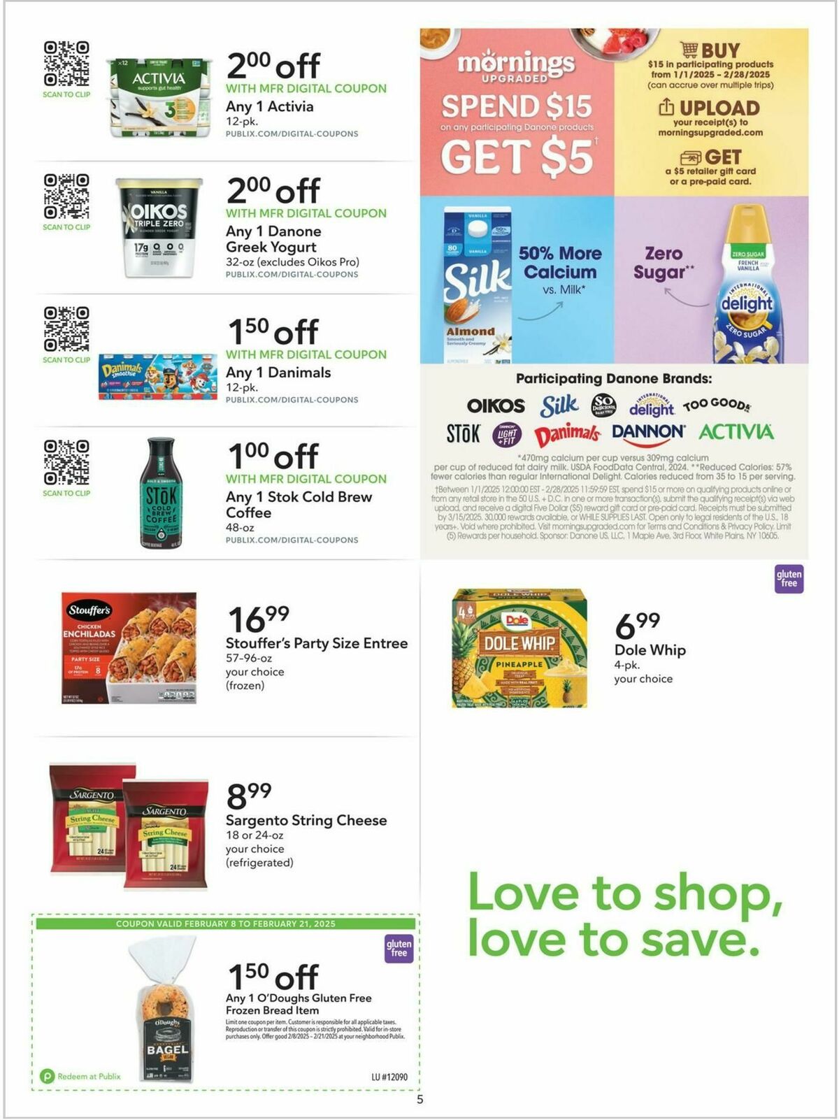 Publix Extra Savings Weekly Ad from February 8
