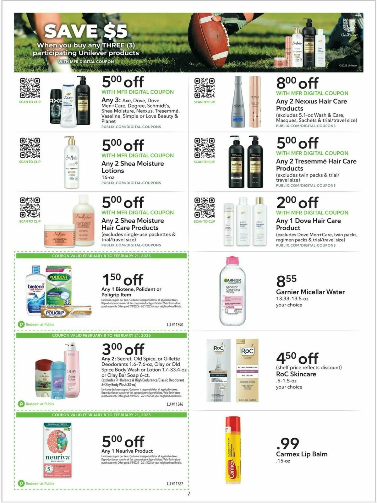 Publix Extra Savings Weekly Ad from February 8