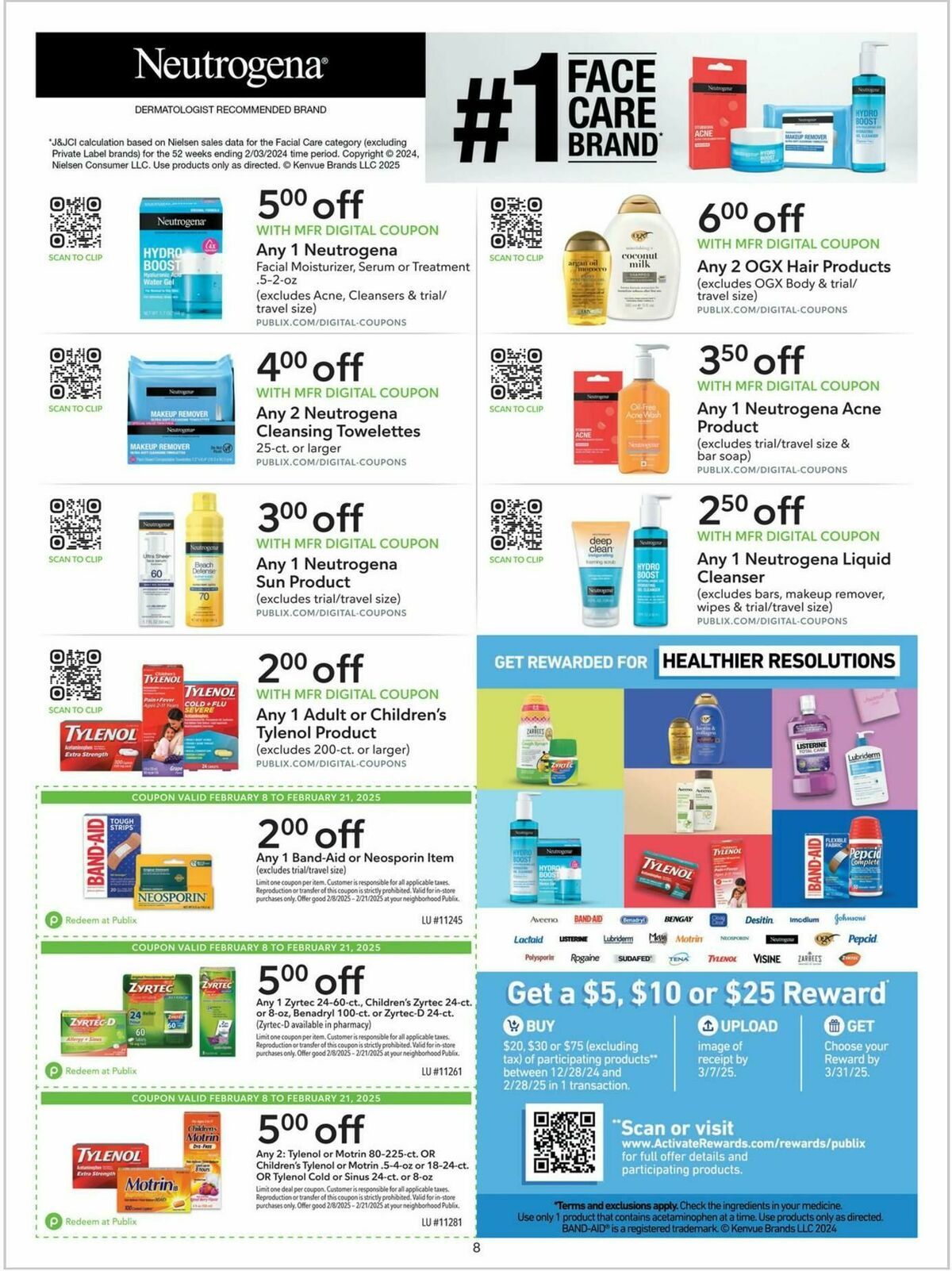 Publix Extra Savings Weekly Ad from February 8