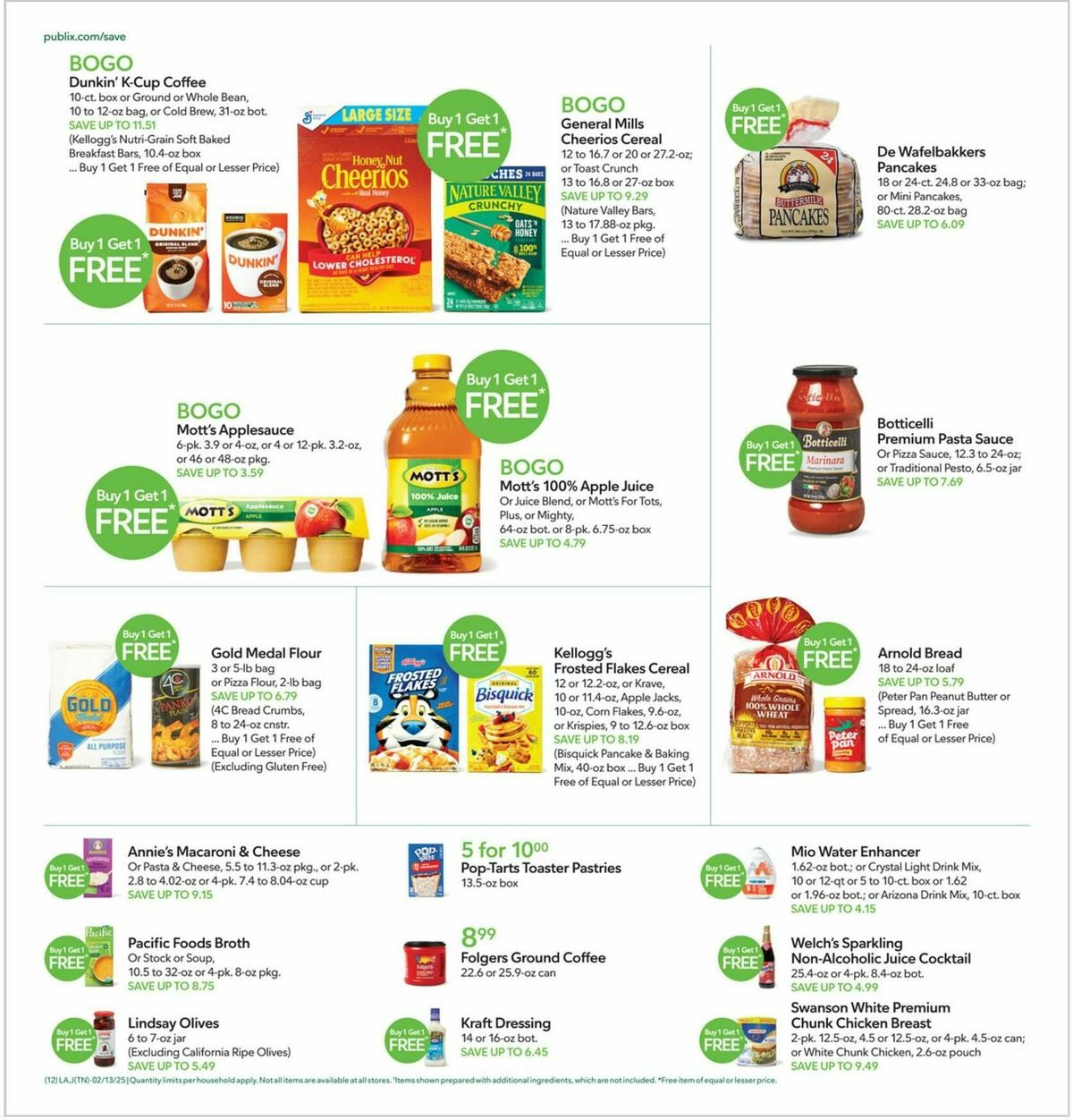 Publix Weekly Ad from February 13