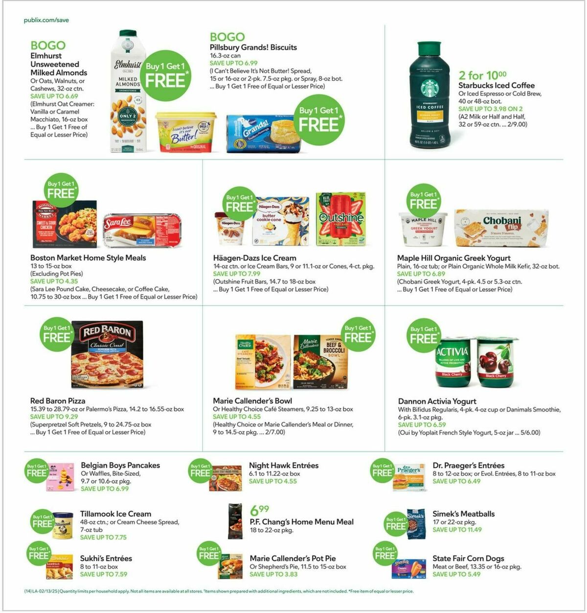 Publix Weekly Ad from February 13