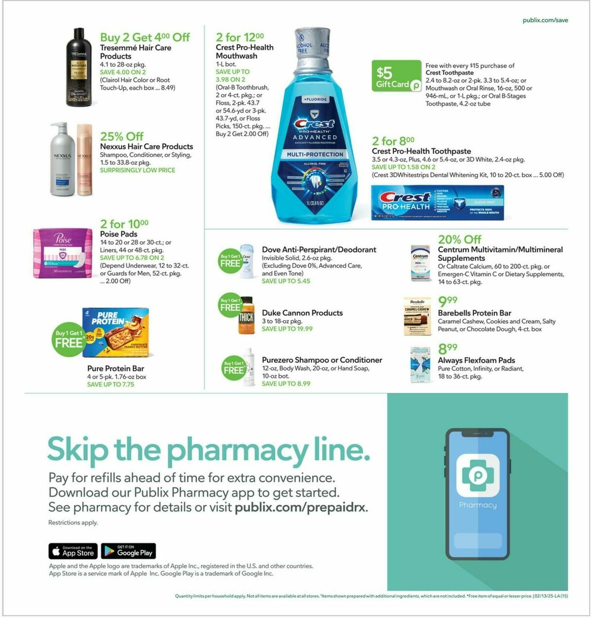 Publix Weekly Ad from February 13