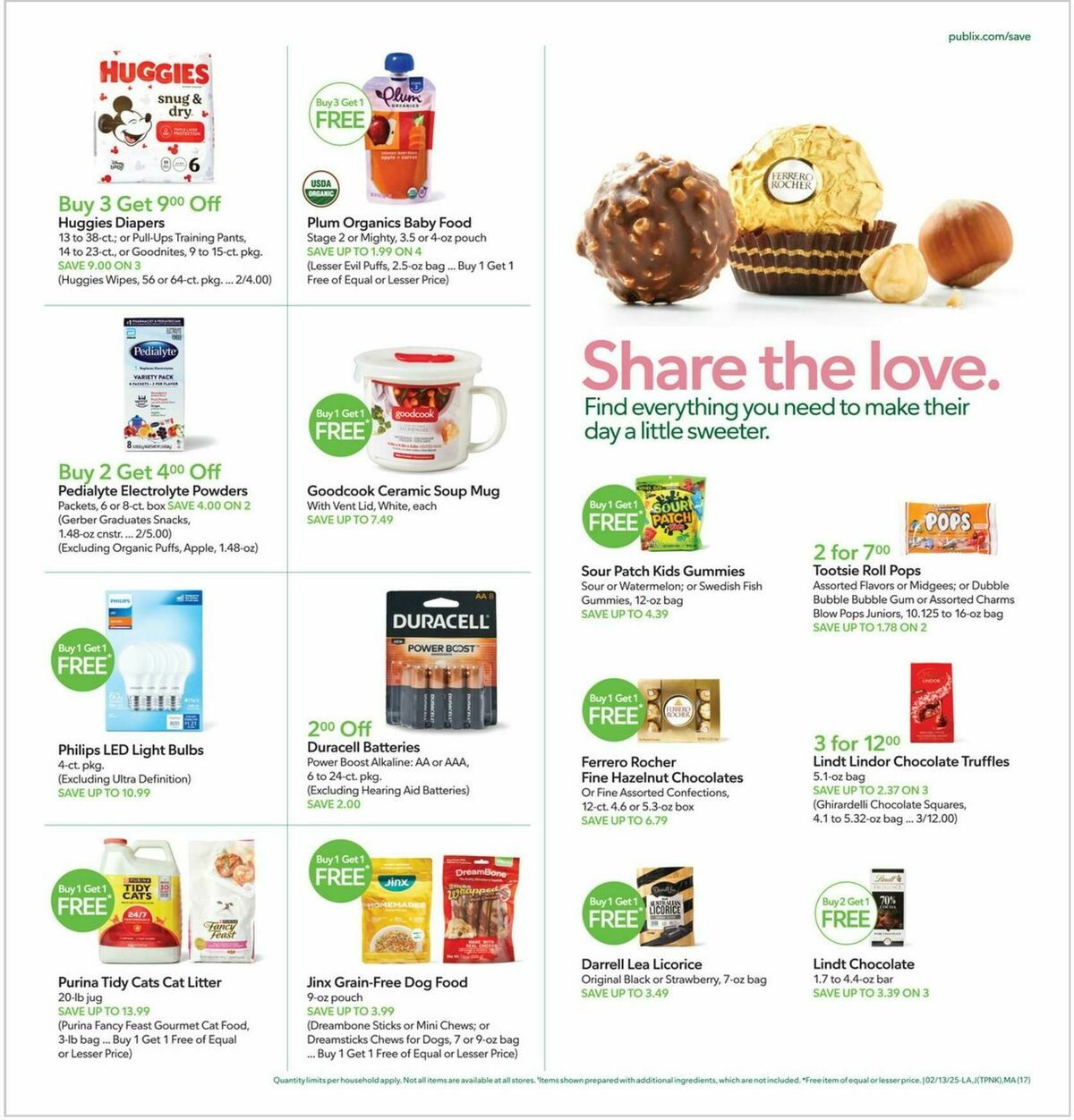 Publix Weekly Ad from February 13