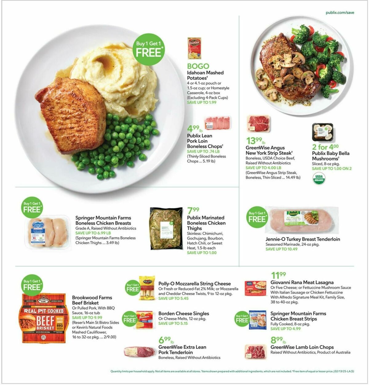 Publix Weekly Ad from February 13
