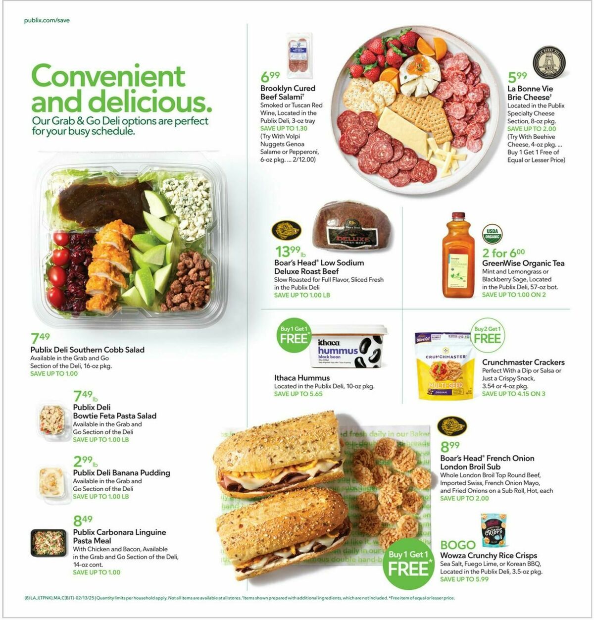 Publix Weekly Ad from February 13