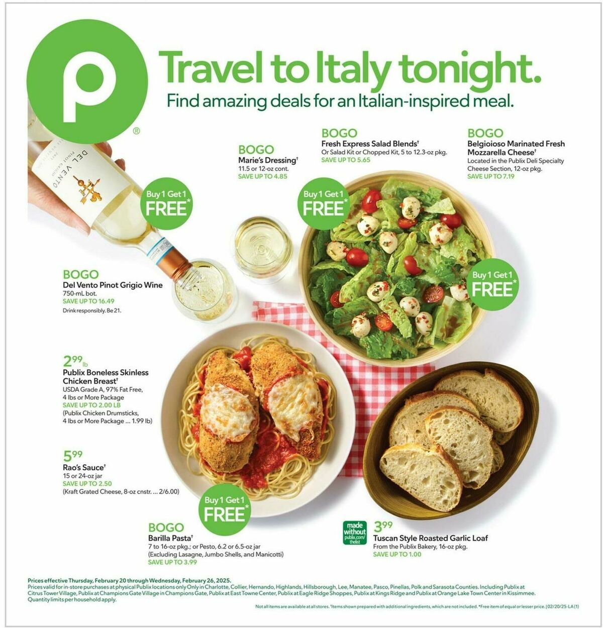 Publix Weekly Ad from February 20