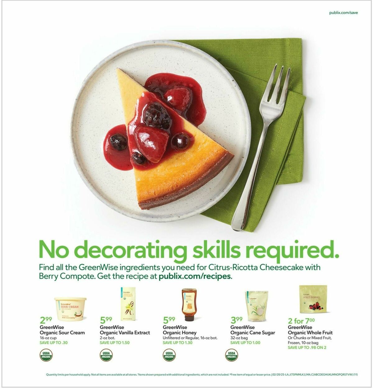 Publix Weekly Ad from February 20