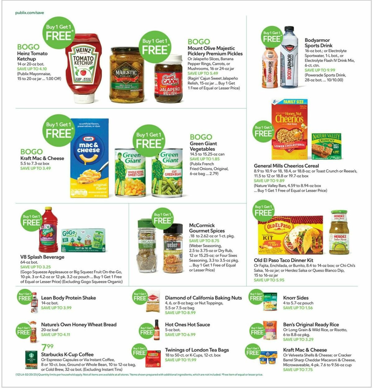 Publix Weekly Ad from February 20