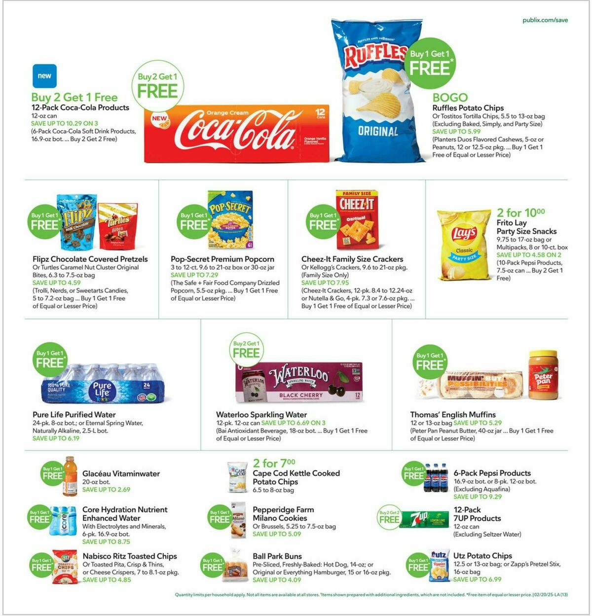 Publix Weekly Ad from February 20