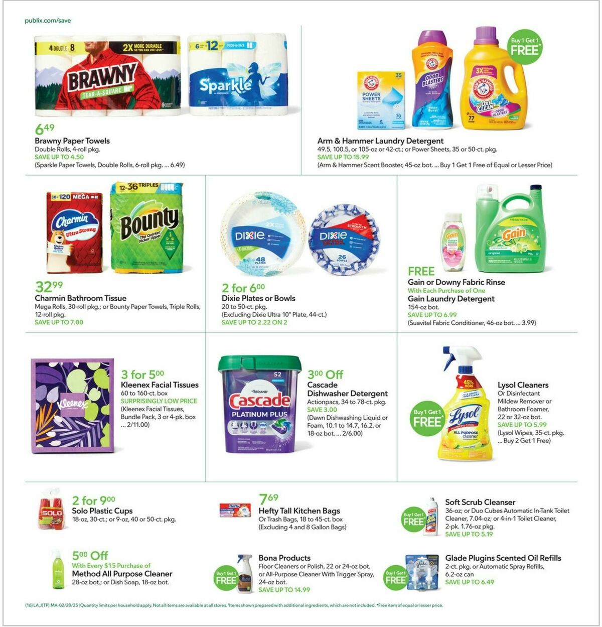Publix Weekly Ad from February 20