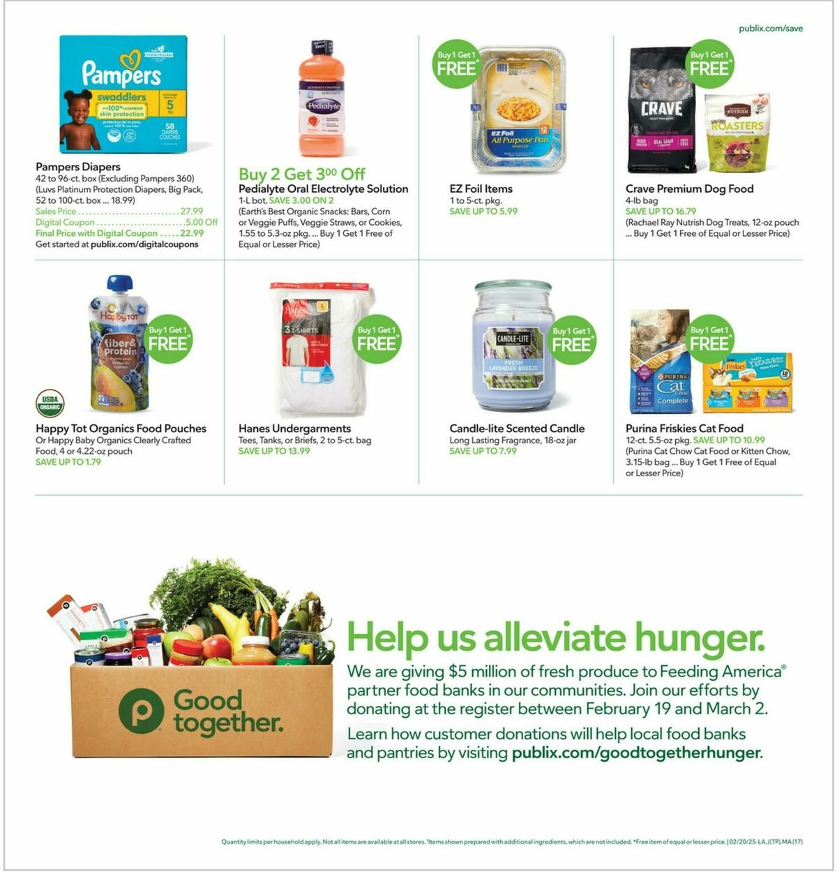 Publix Weekly Ad from February 20