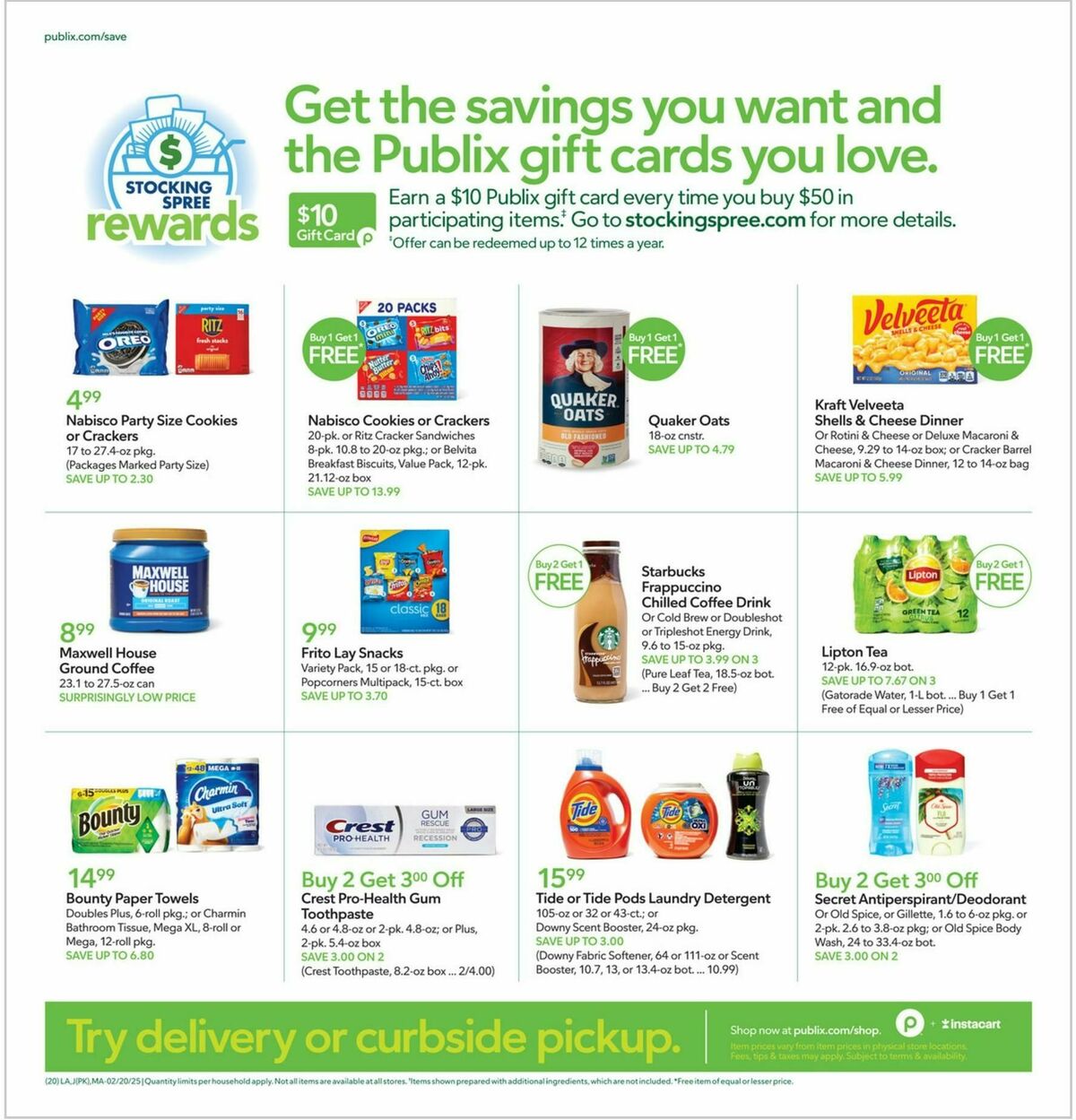 Publix Weekly Ad from February 20