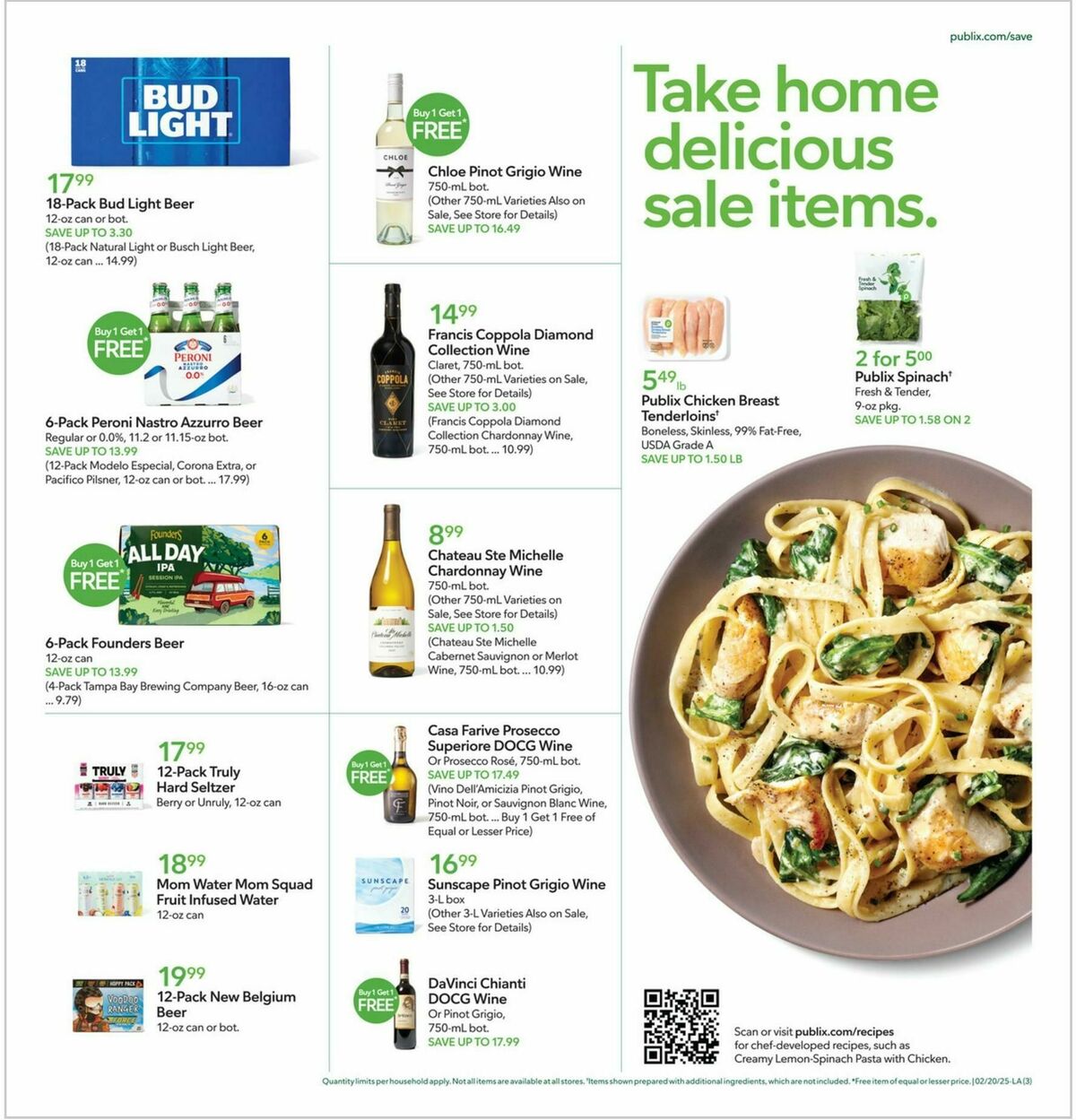 Publix Weekly Ad from February 20