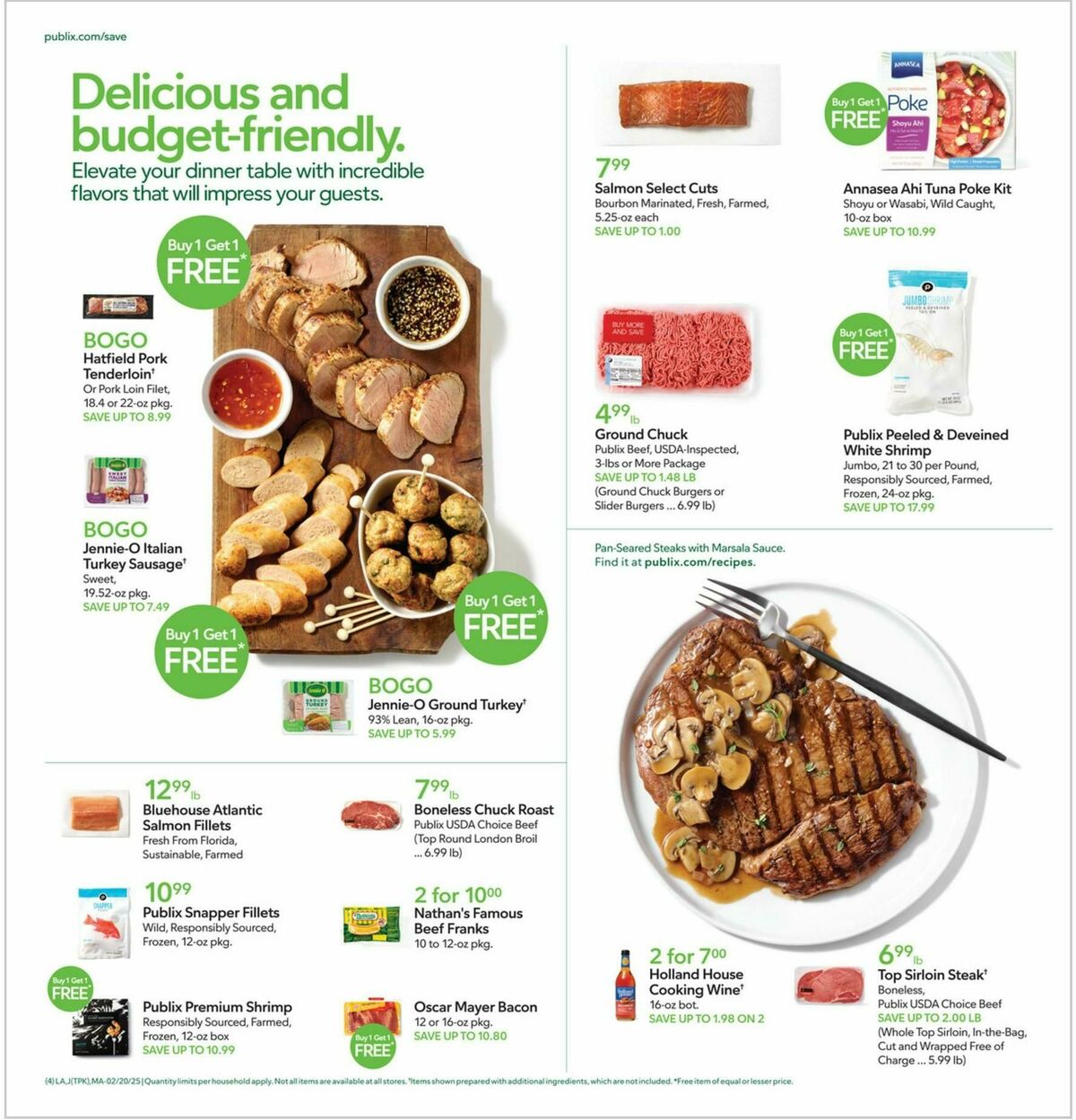Publix Weekly Ad from February 20