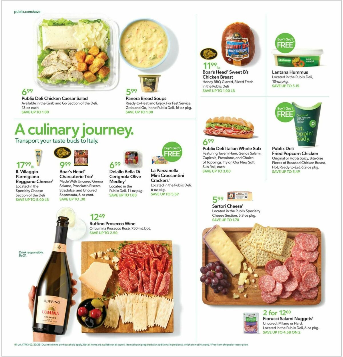 Publix Weekly Ad from February 20