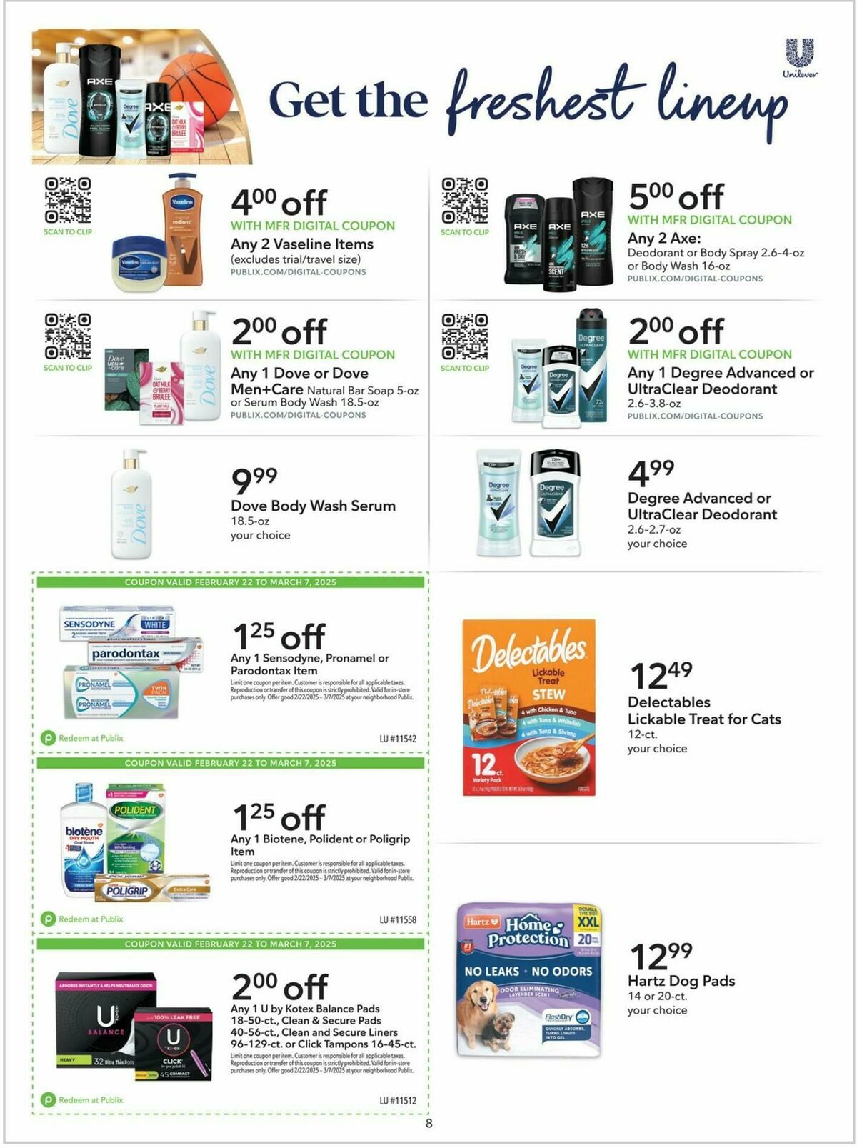 Publix Extra Savings Weekly Ad from February 22