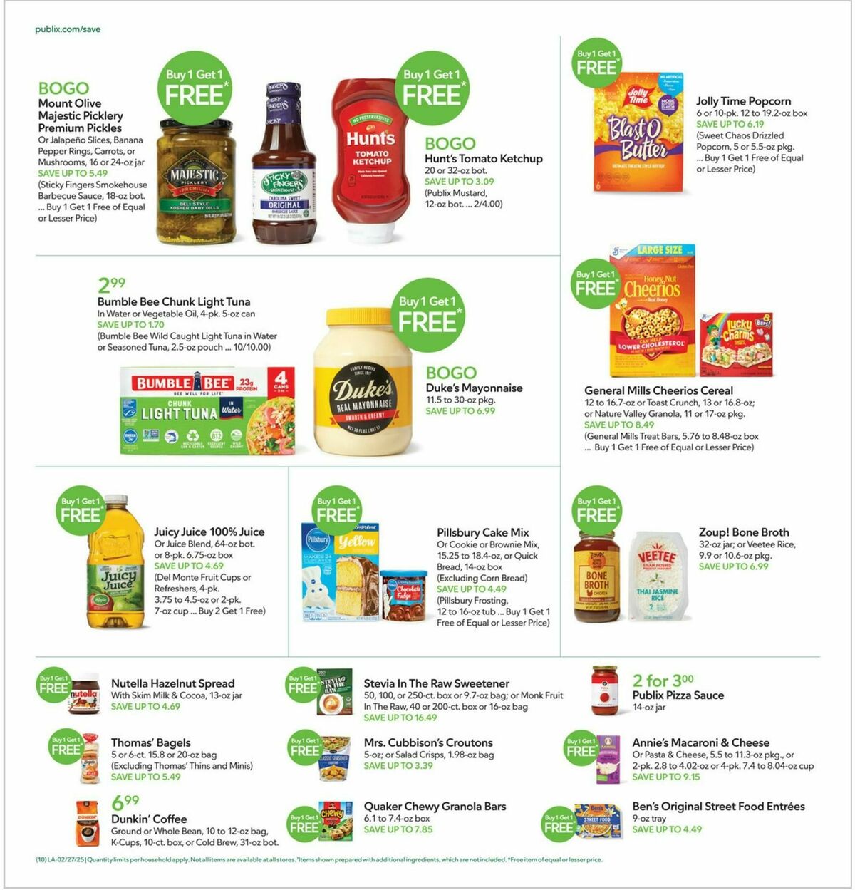 Publix Weekly Ad from February 27