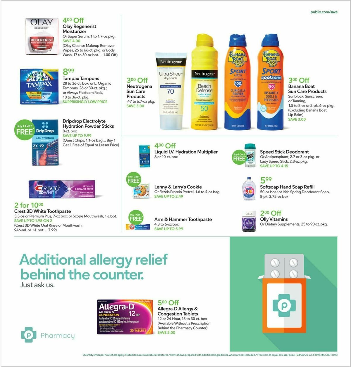 Publix Weekly Ad from March 6