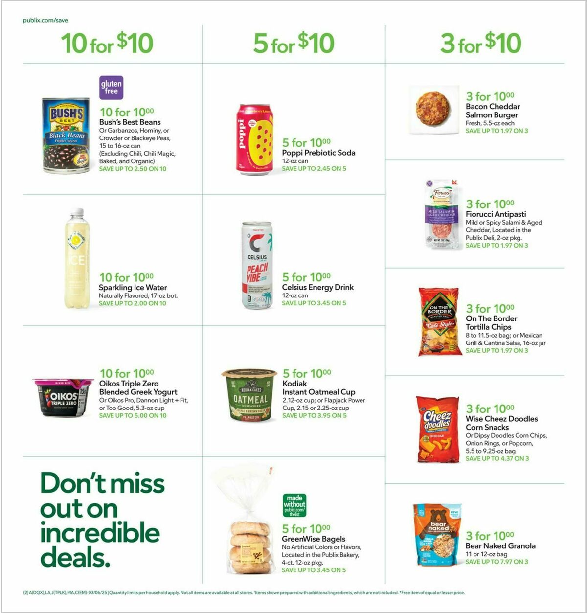 Publix Weekly Ad from March 6