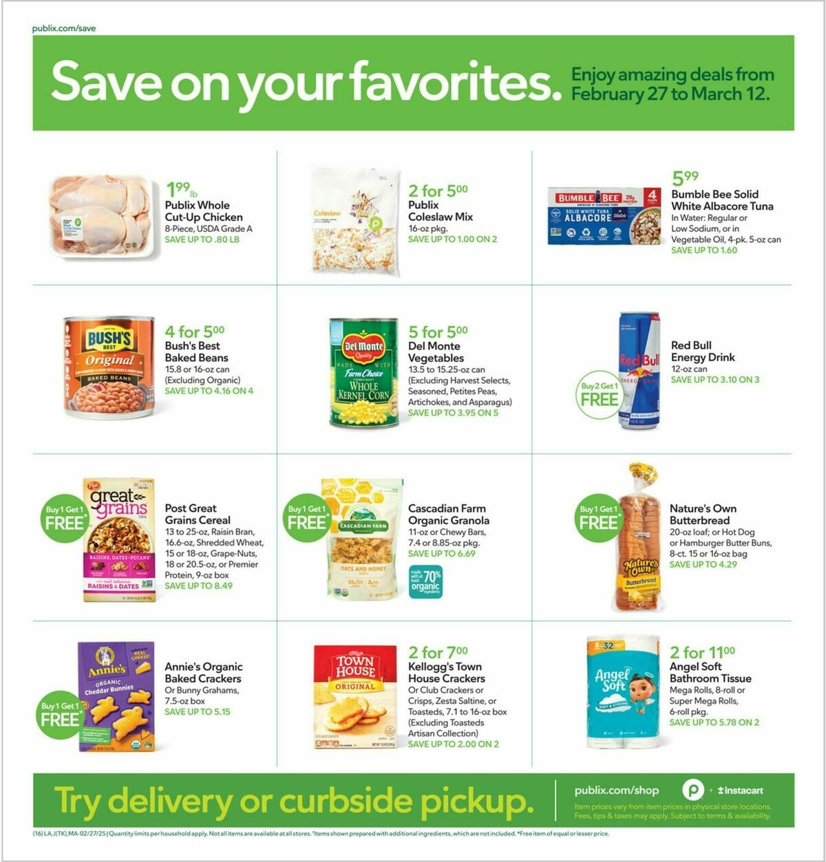 Publix Weekly Ad from March 6