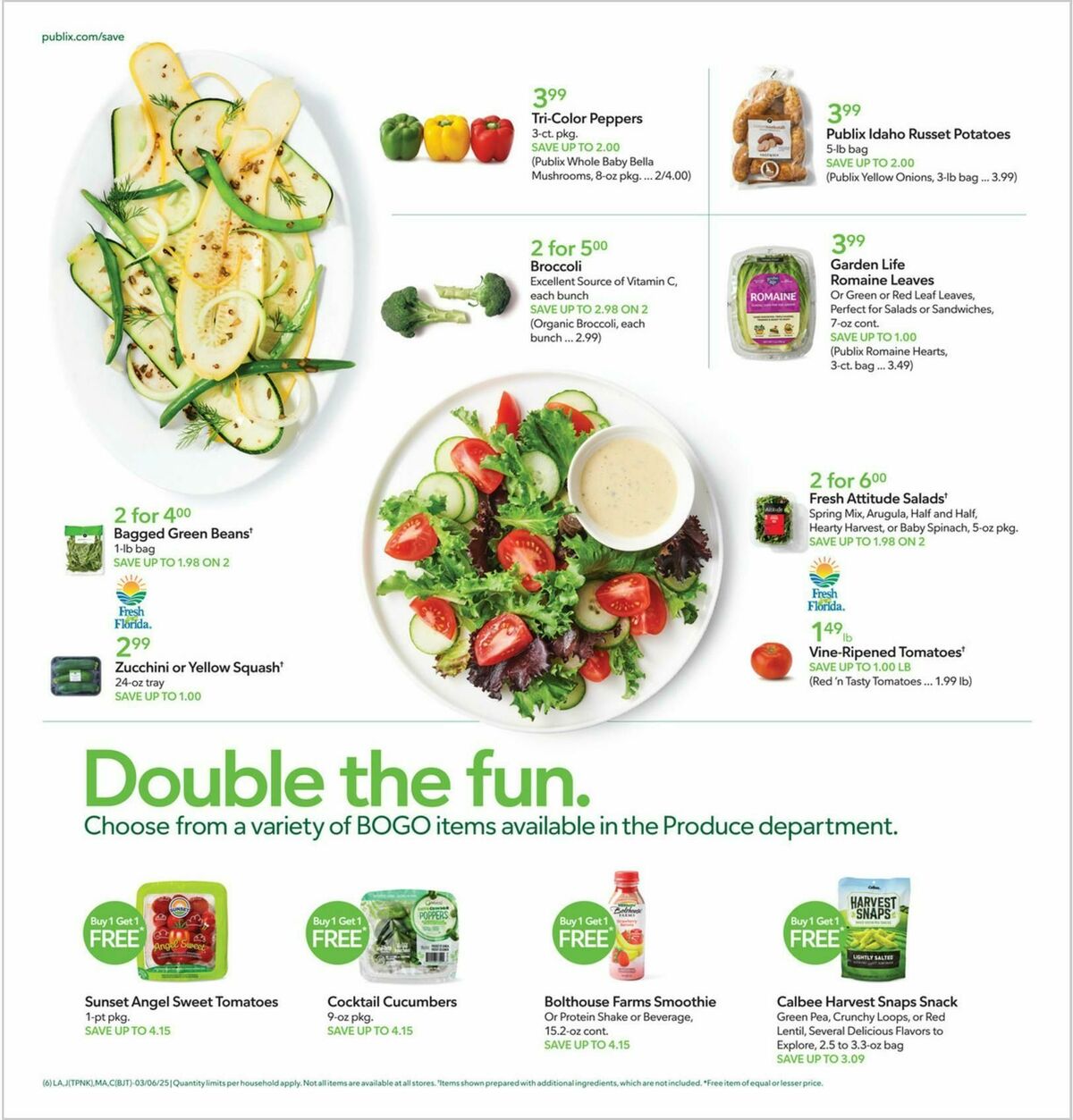 Publix Weekly Ad from March 6
