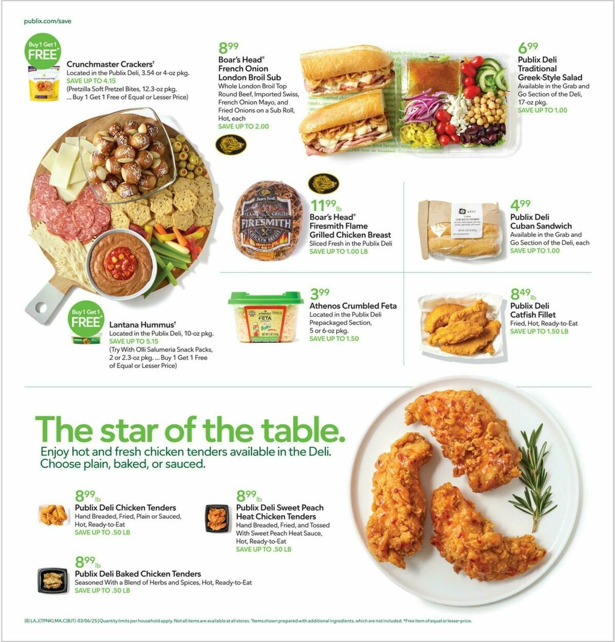 Publix Weekly Ad from March 6