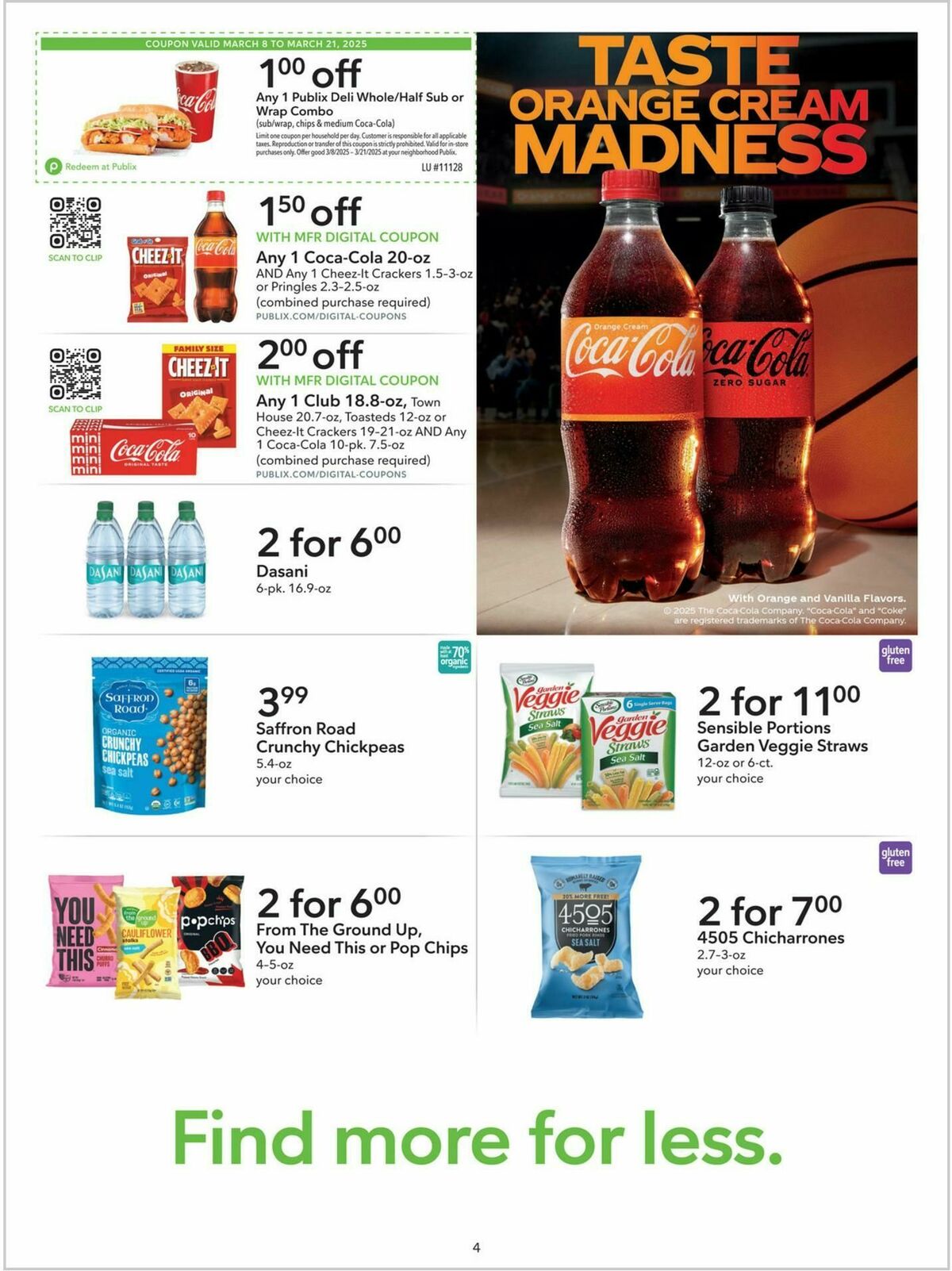 Publix Extra Savings Weekly Ad from March 8