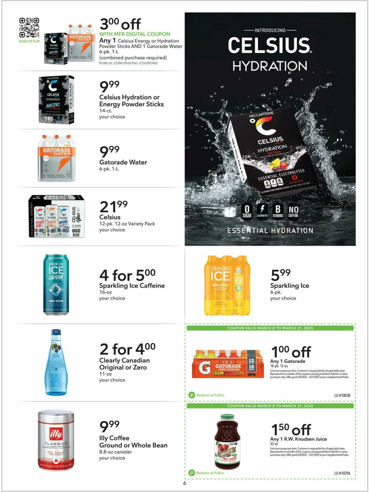Publix Extra Savings Weekly Ad from March 8