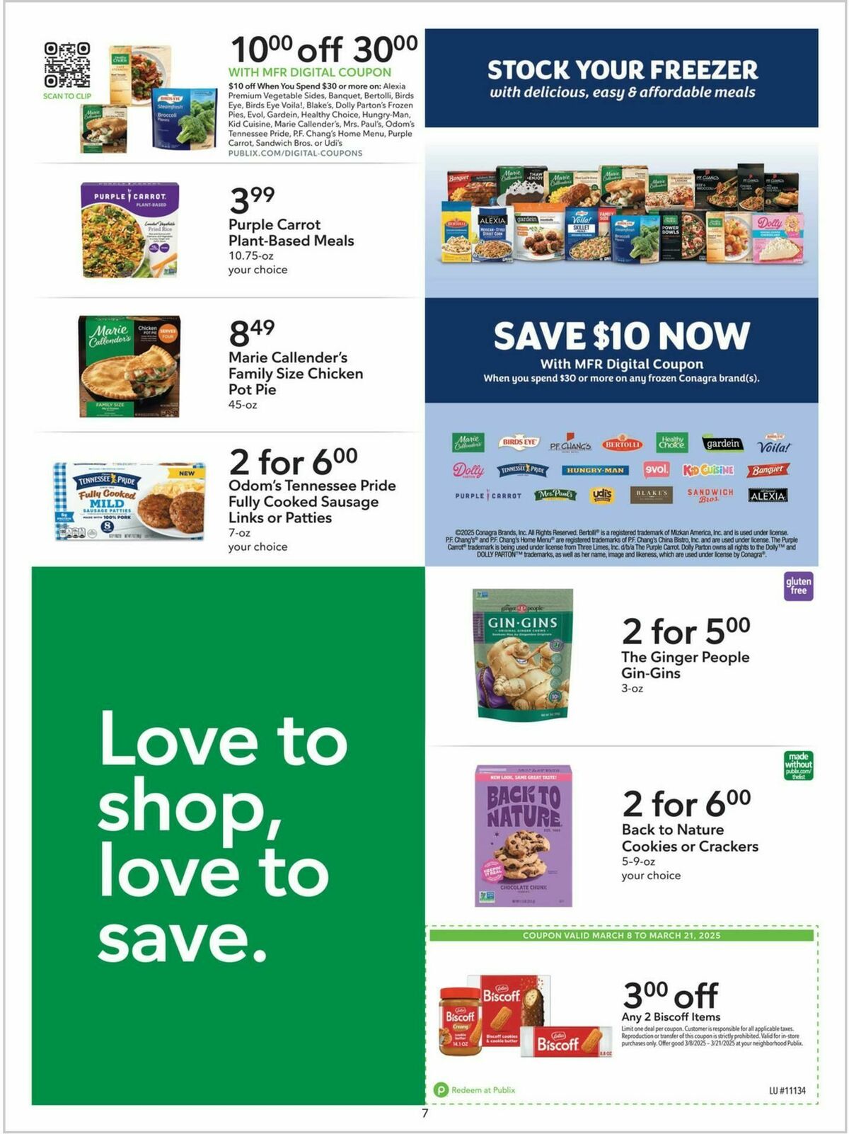 Publix Extra Savings Weekly Ad from March 8