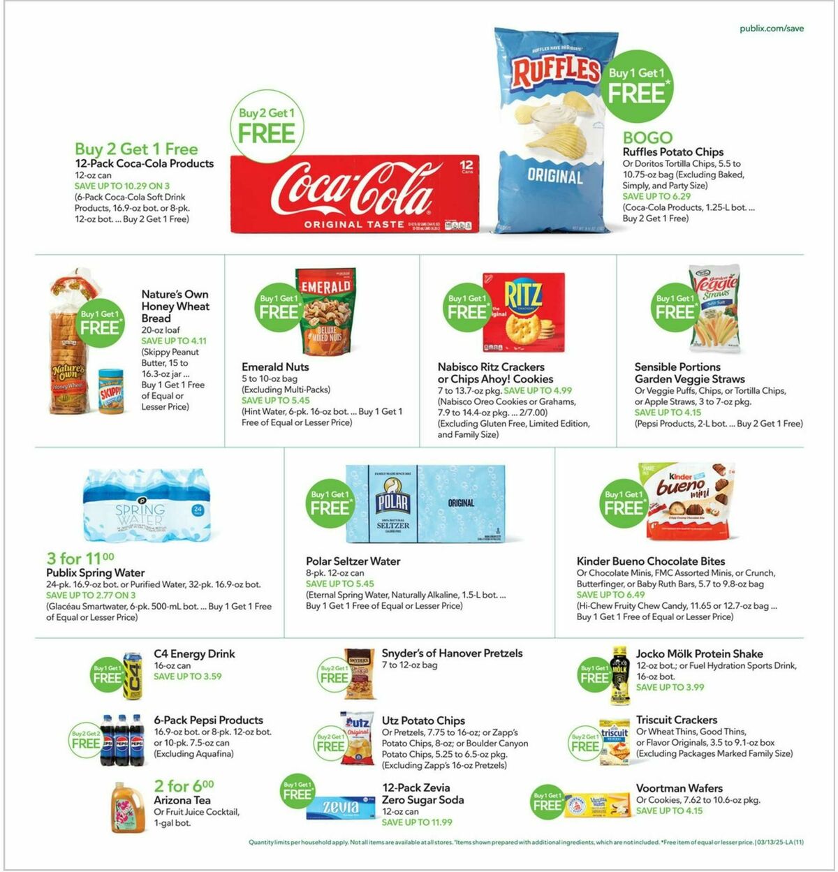 Publix Weekly Ad from March 13