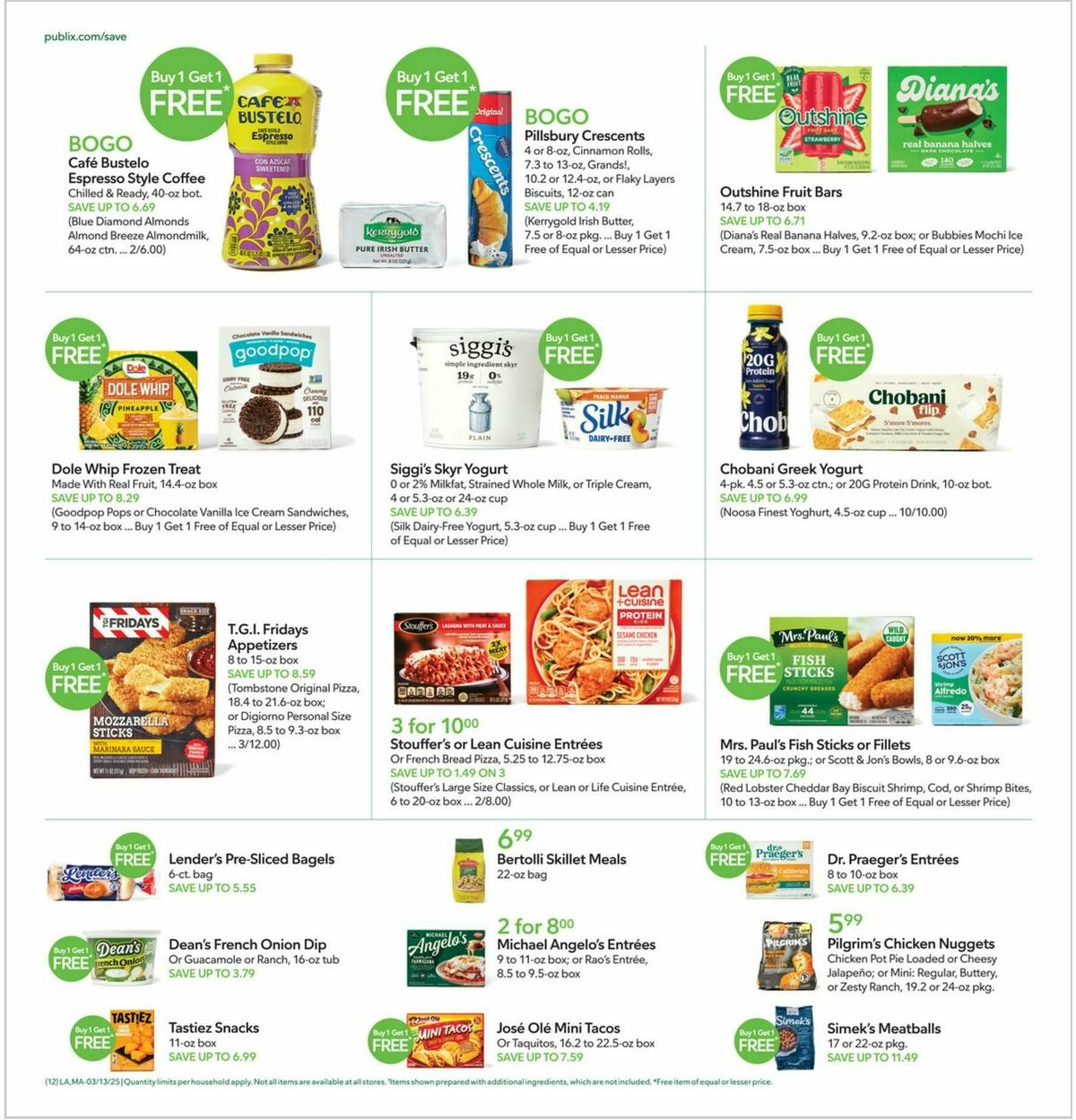Publix Weekly Ad from March 13