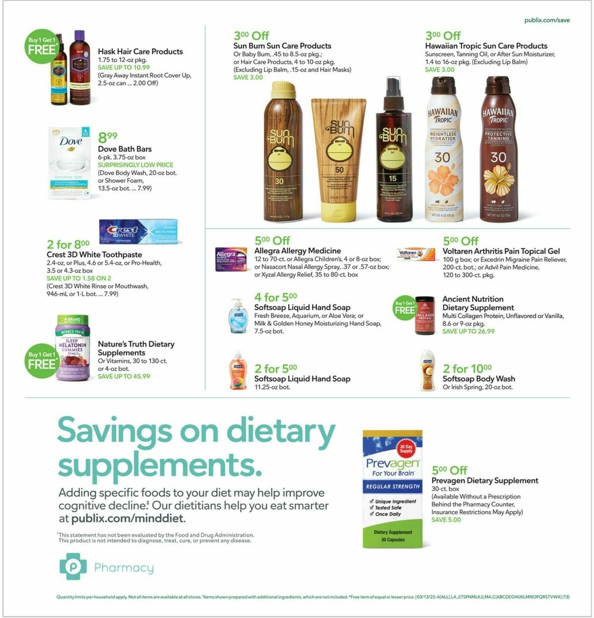 Publix Weekly Ad from March 13