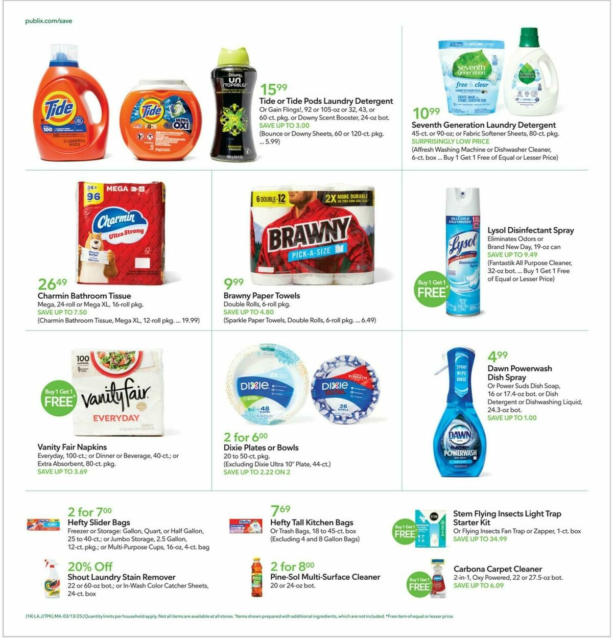 Publix Weekly Ad from March 13