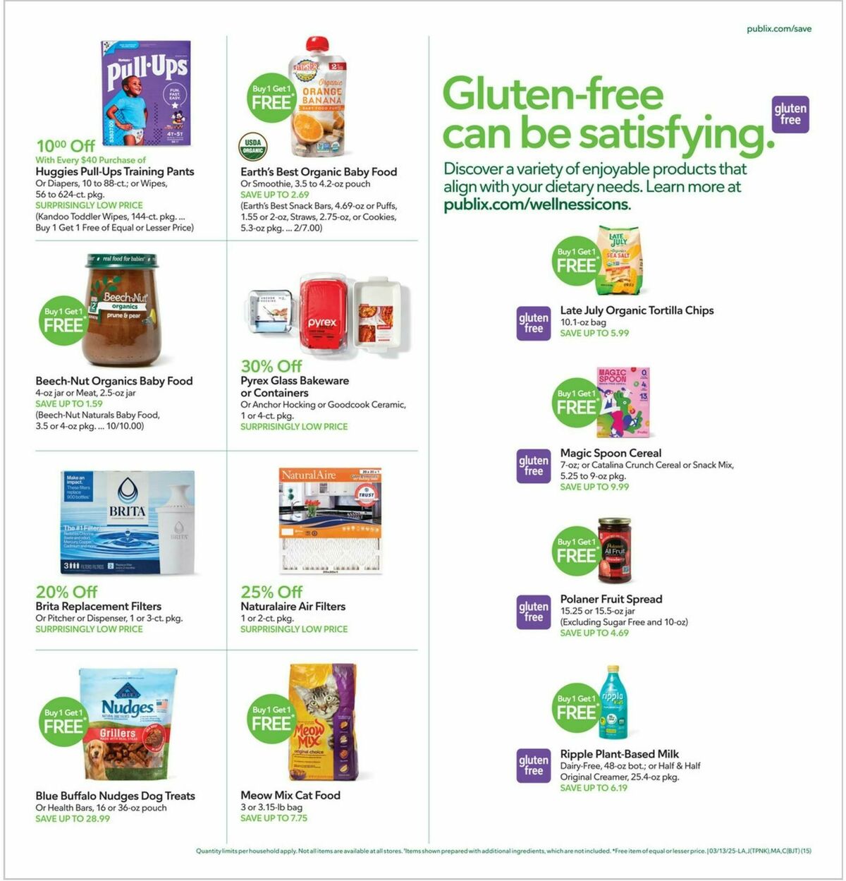 Publix Weekly Ad from March 13