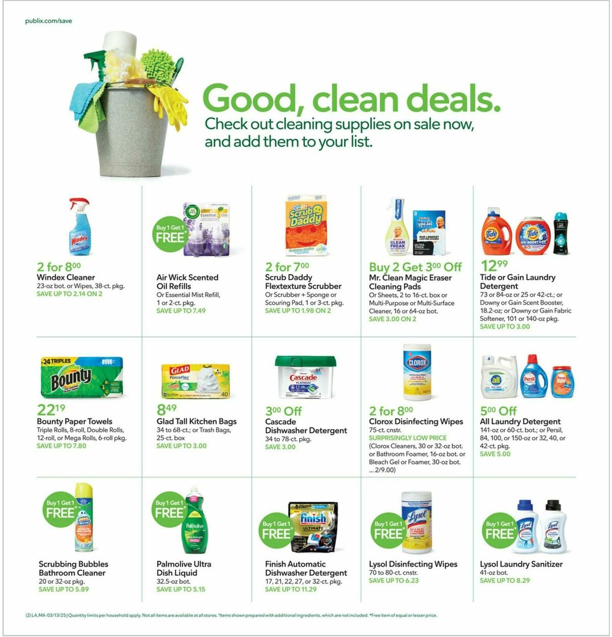 Publix Weekly Ad from March 13