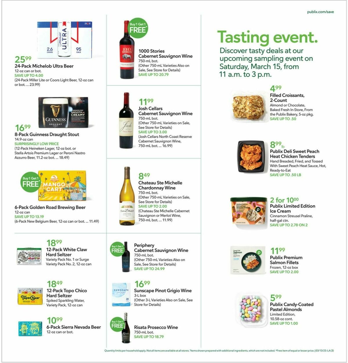 Publix Weekly Ad from March 13