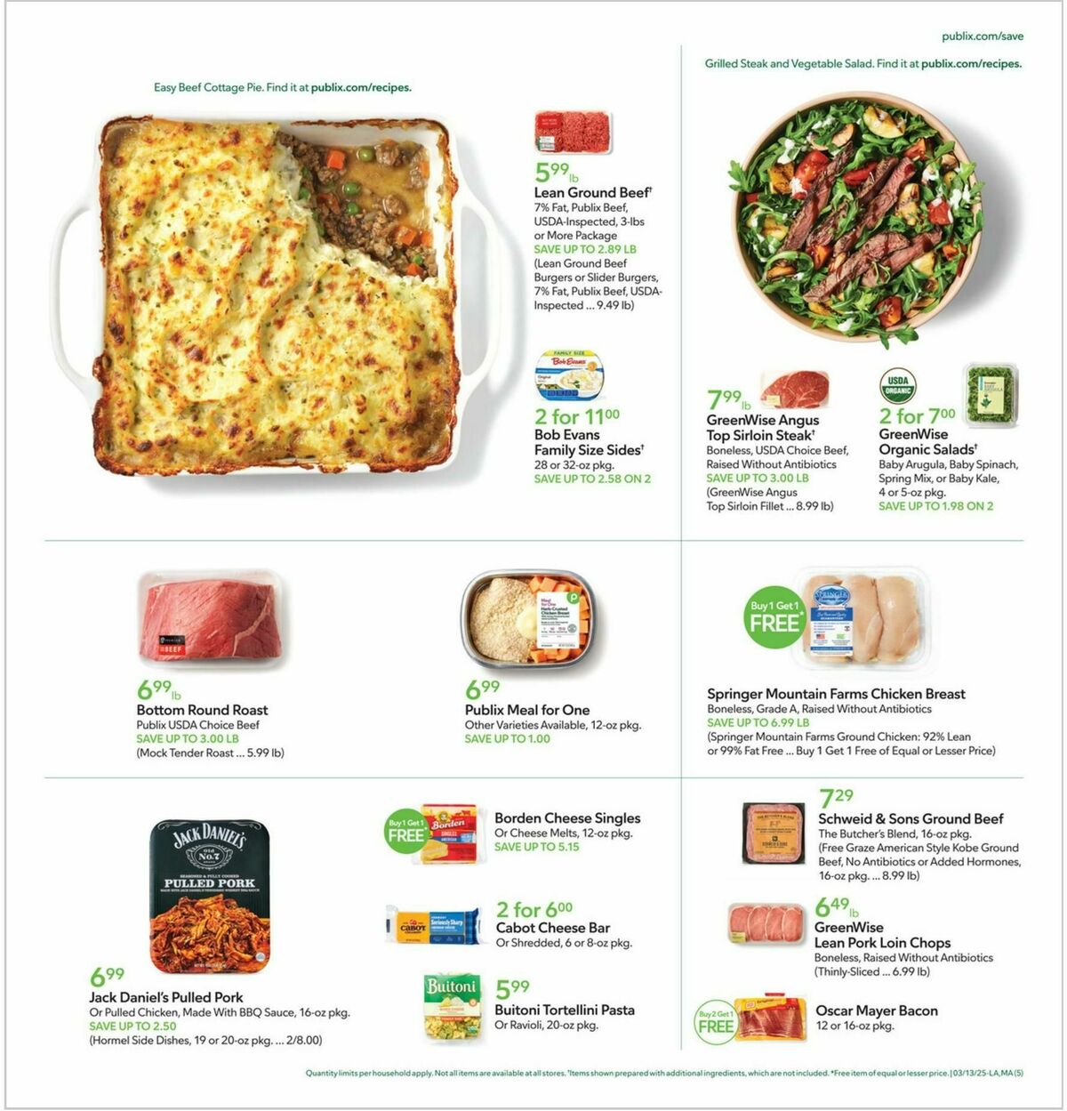 Publix Weekly Ad from March 13