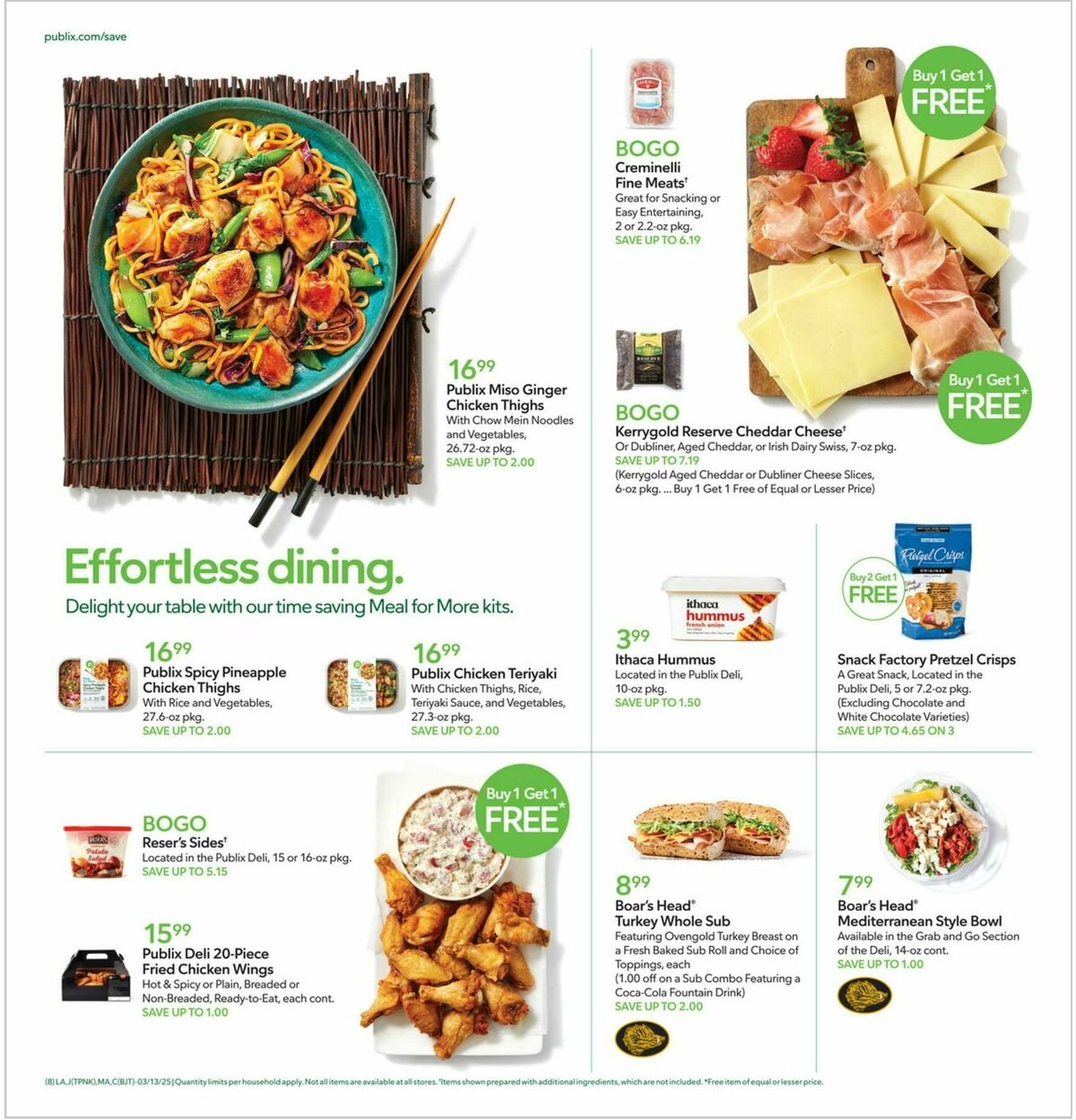 Publix Weekly Ad from March 13