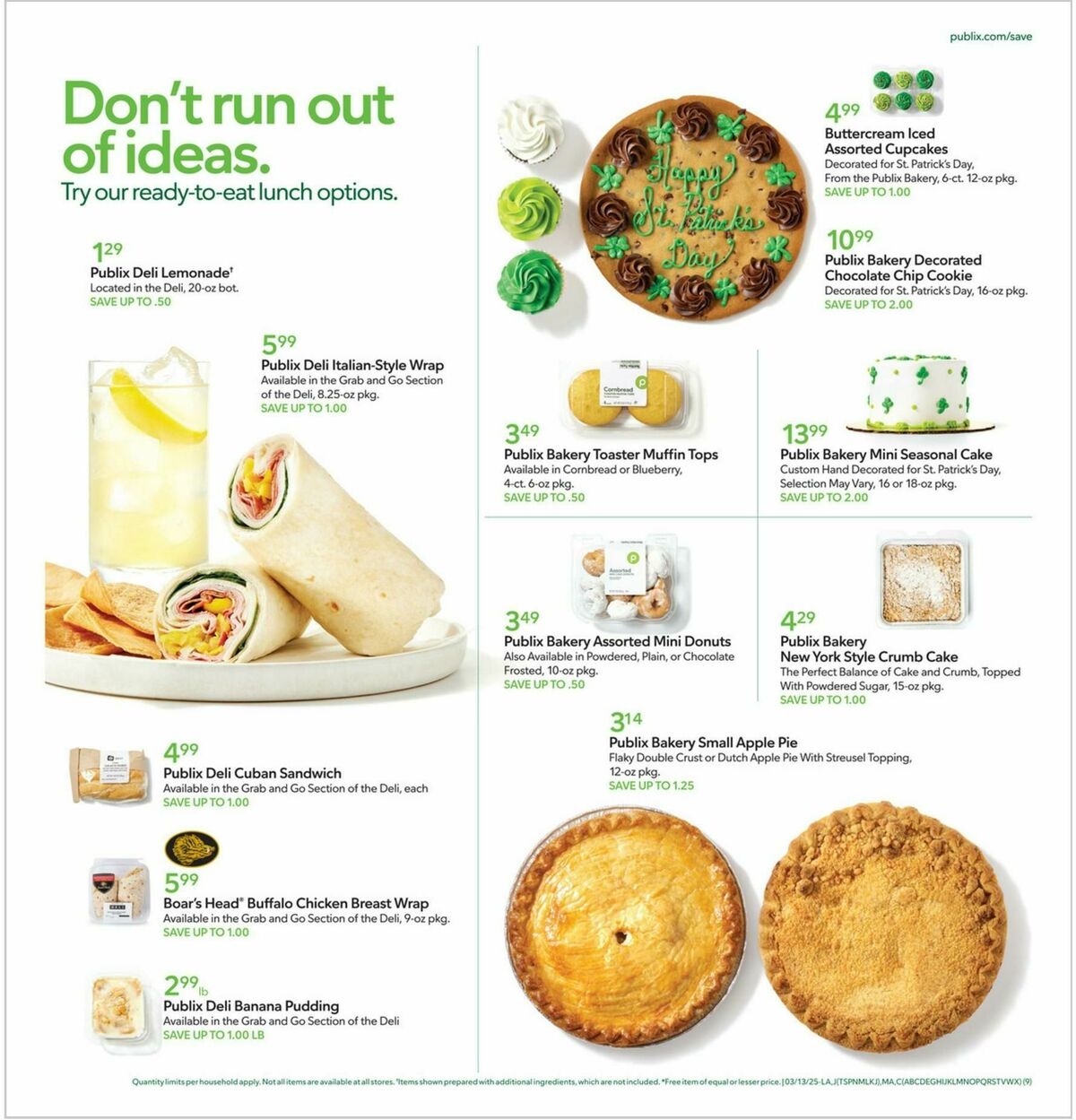 Publix Weekly Ad from March 13