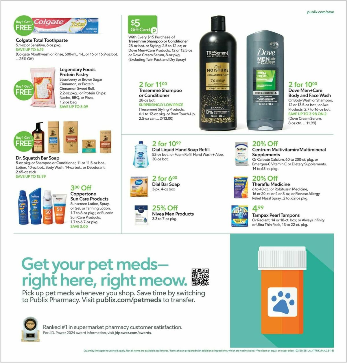 Publix Weekly Ad from March 20