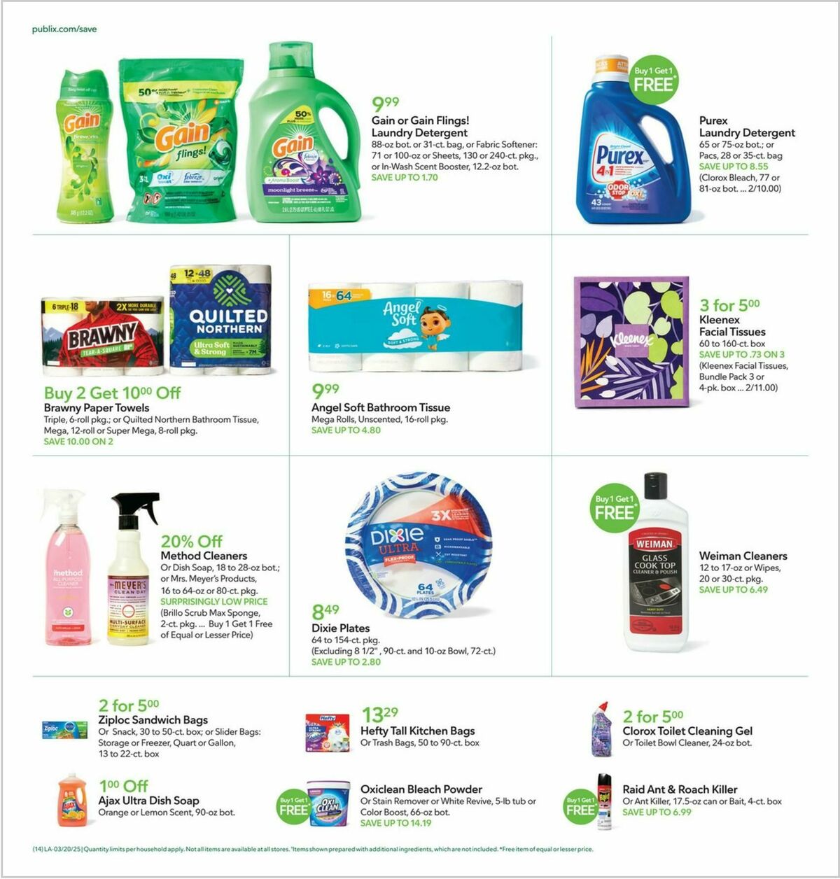 Publix Weekly Ad from March 20