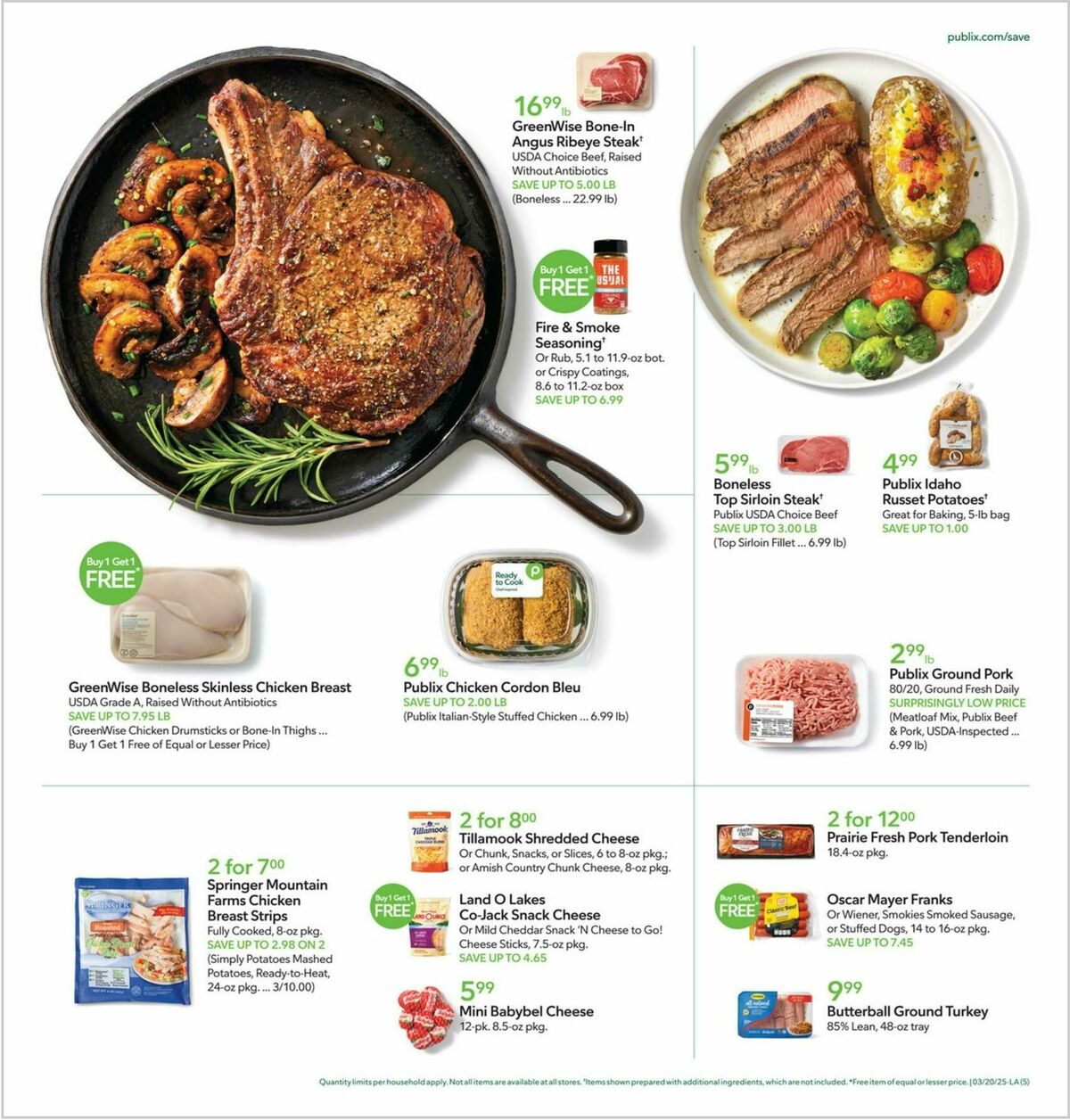 Publix Weekly Ad from March 20