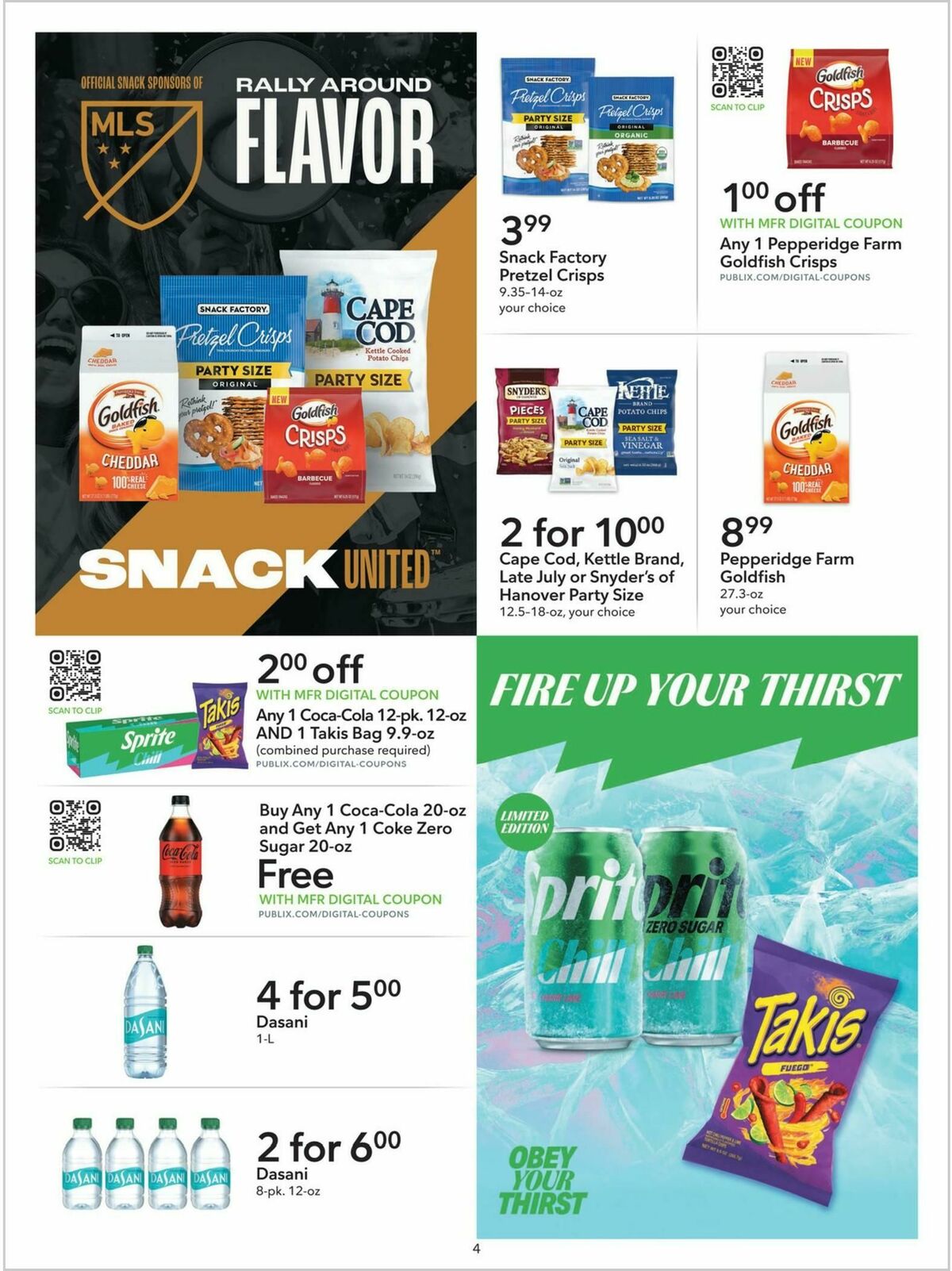 Publix Extra Savings Weekly Ad from March 22