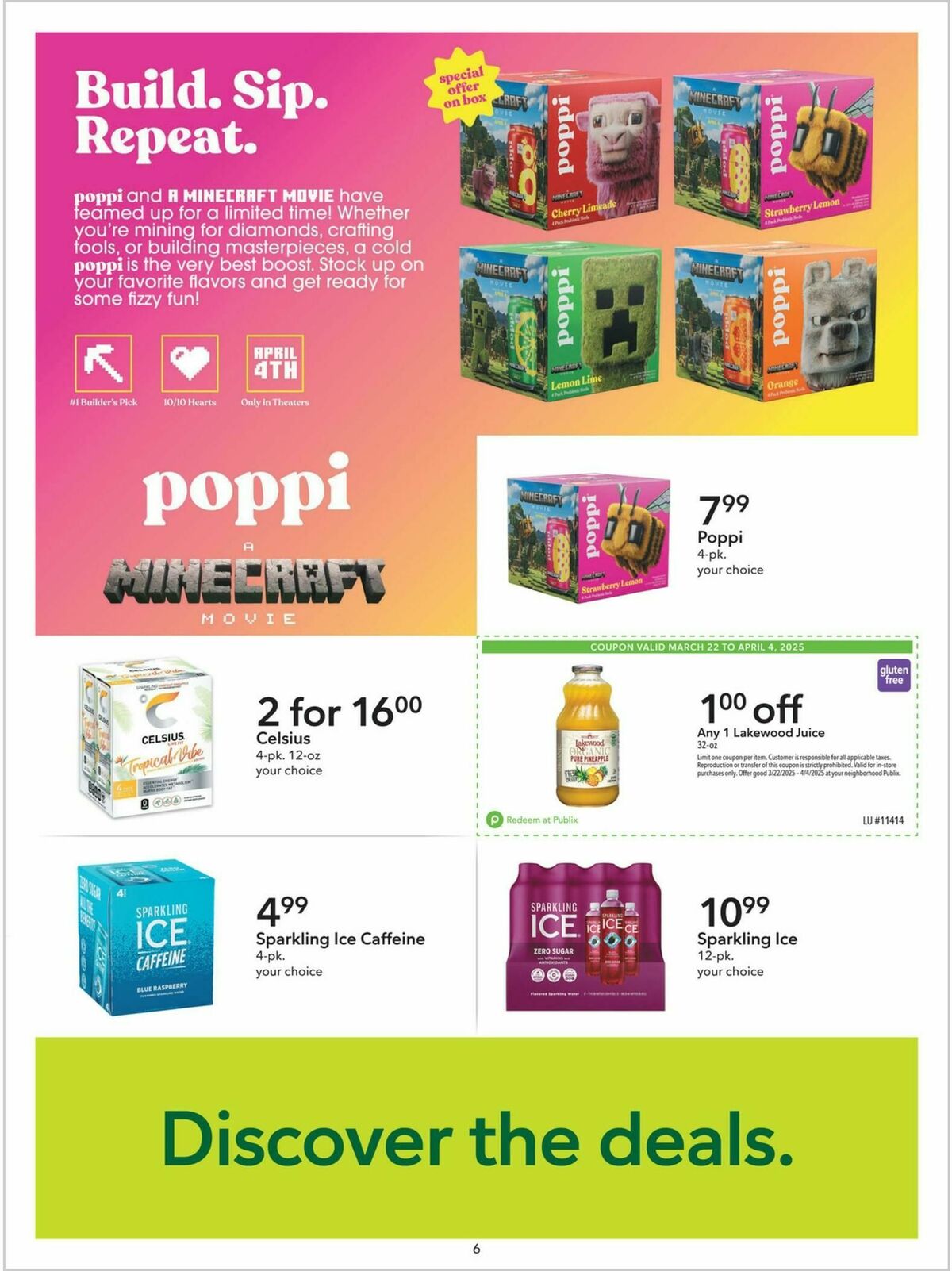 Publix Extra Savings Weekly Ad from March 22