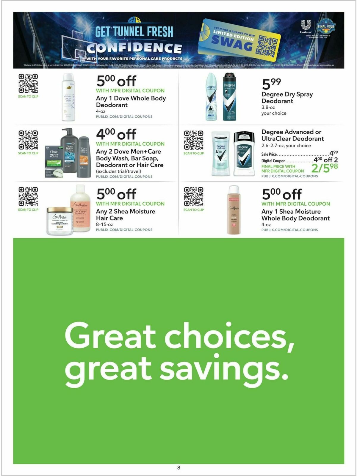 Publix Extra Savings Weekly Ad from March 22