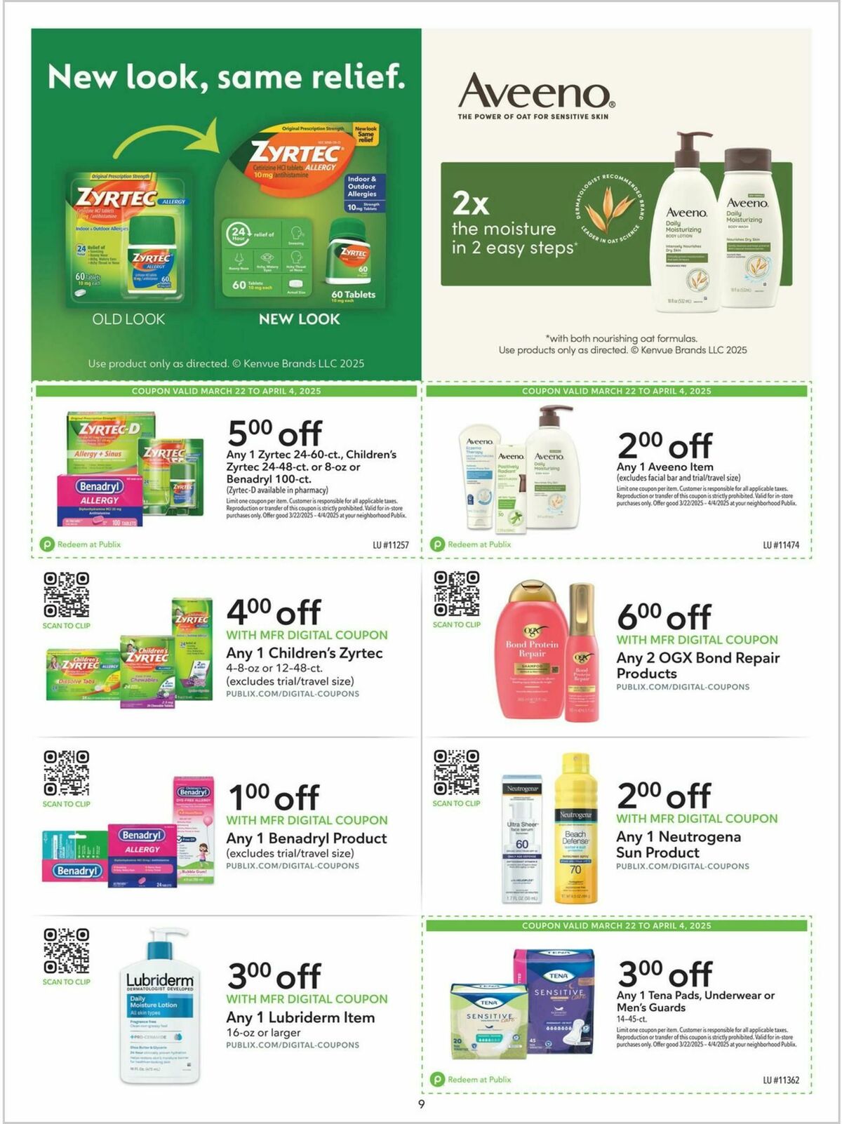 Publix Extra Savings Weekly Ad from March 22