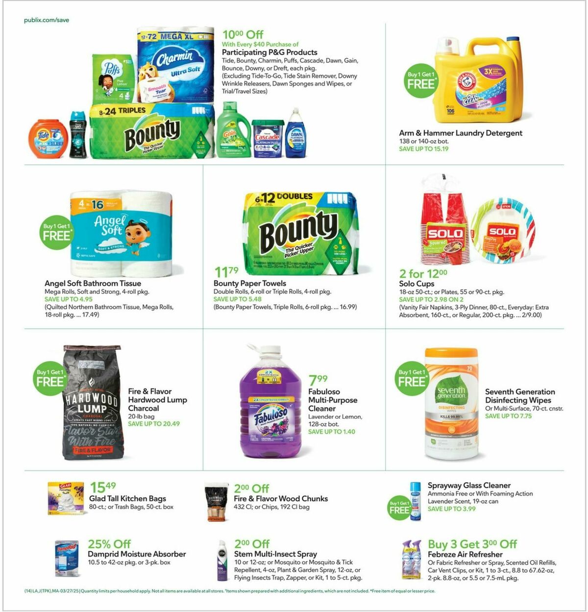 Publix Weekly Ad from March 27