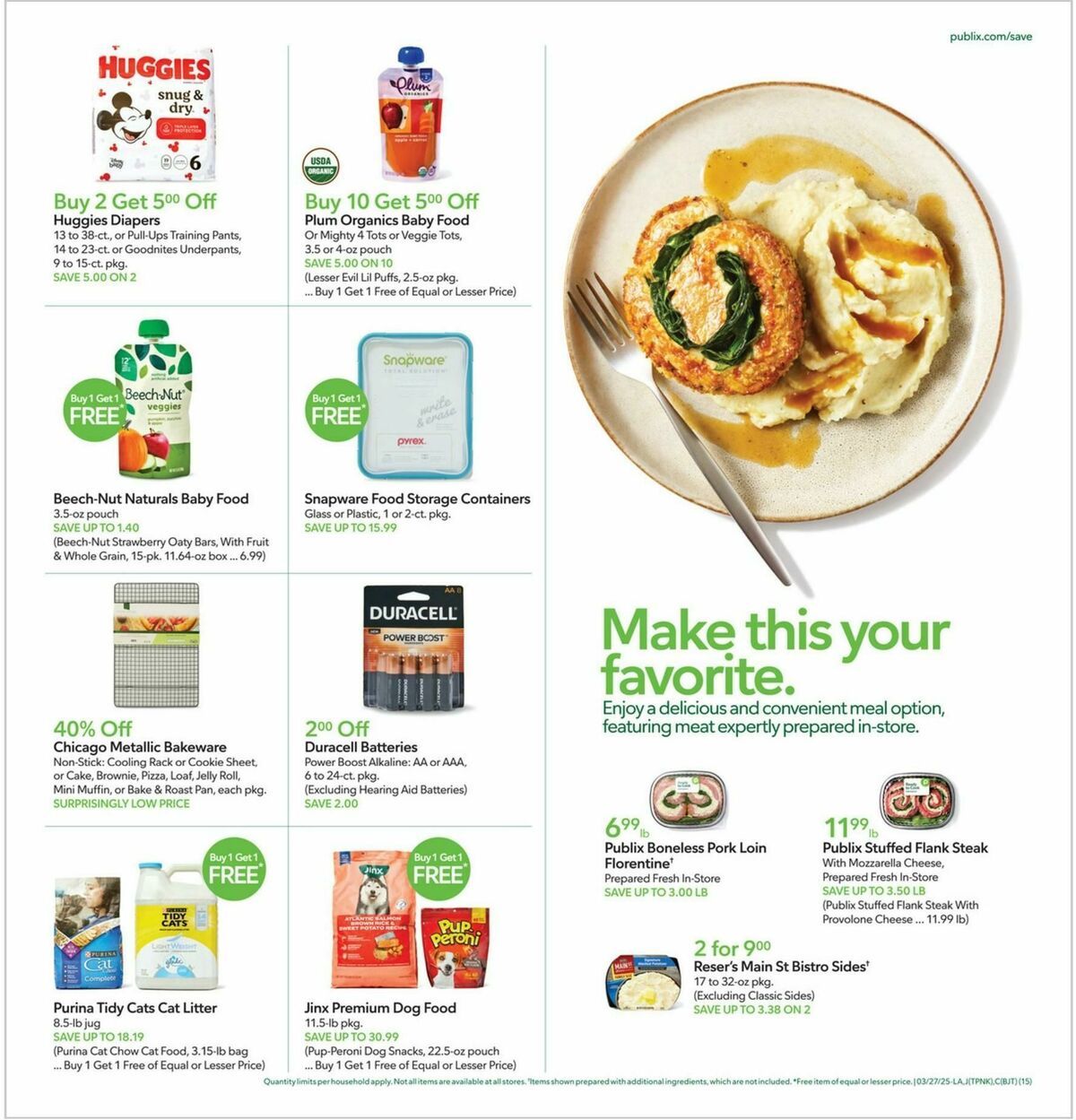 Publix Weekly Ad from March 27