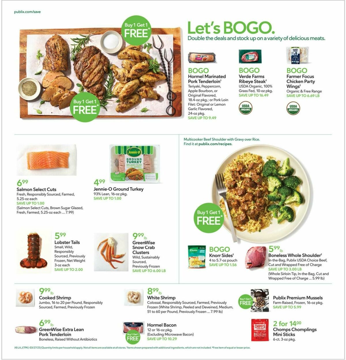 Publix Weekly Ad from March 27