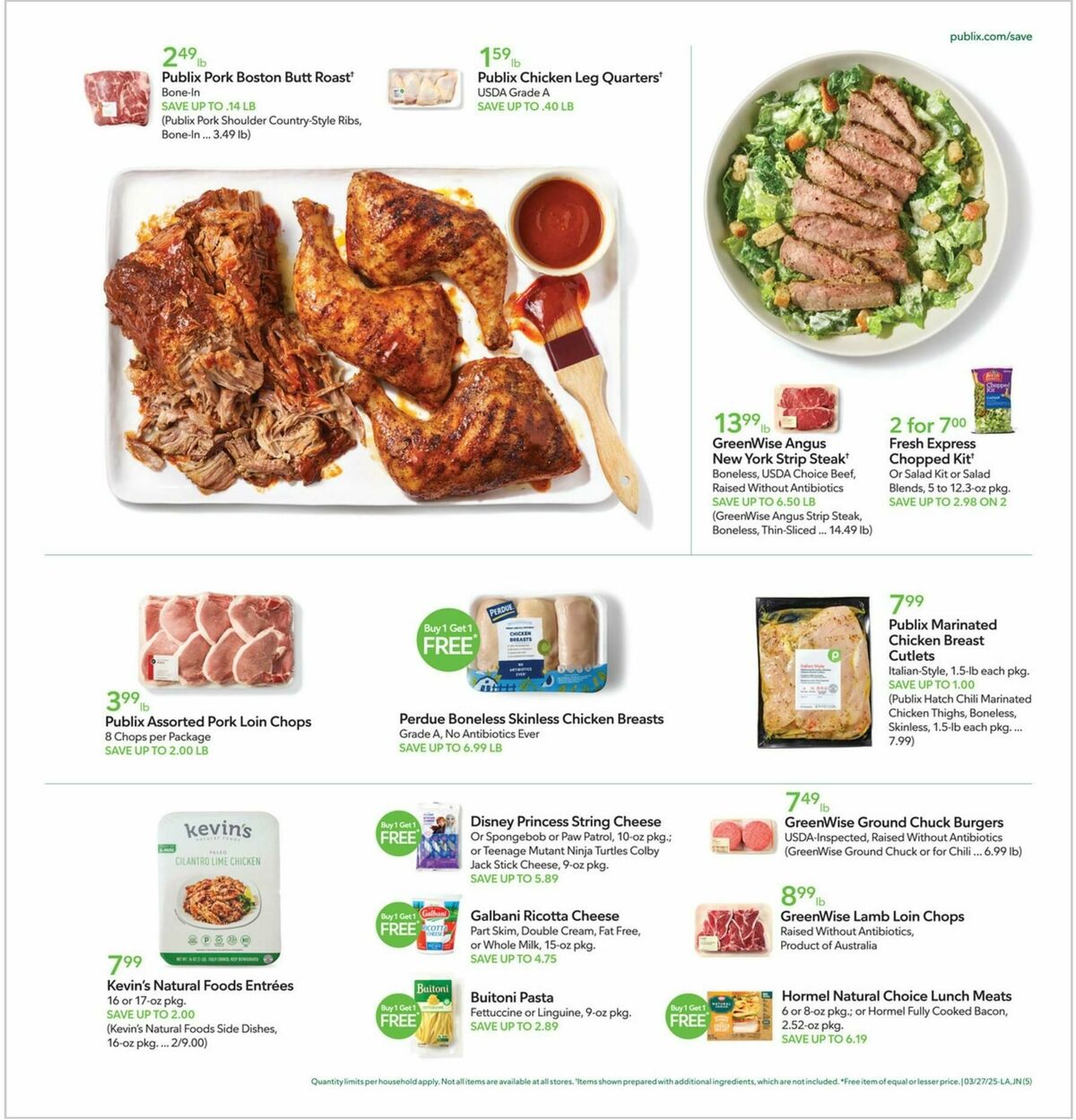 Publix Weekly Ad from March 27